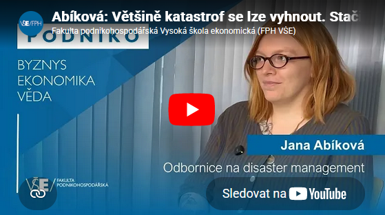Jana Abíková on the Podniko podcast: Let’s learn from past disasters