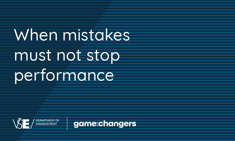 Innovation Week: When Mistakes Must Not Stop Performance